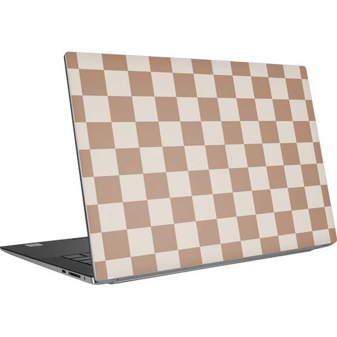 Neutral Checkered Dell XPS Skin